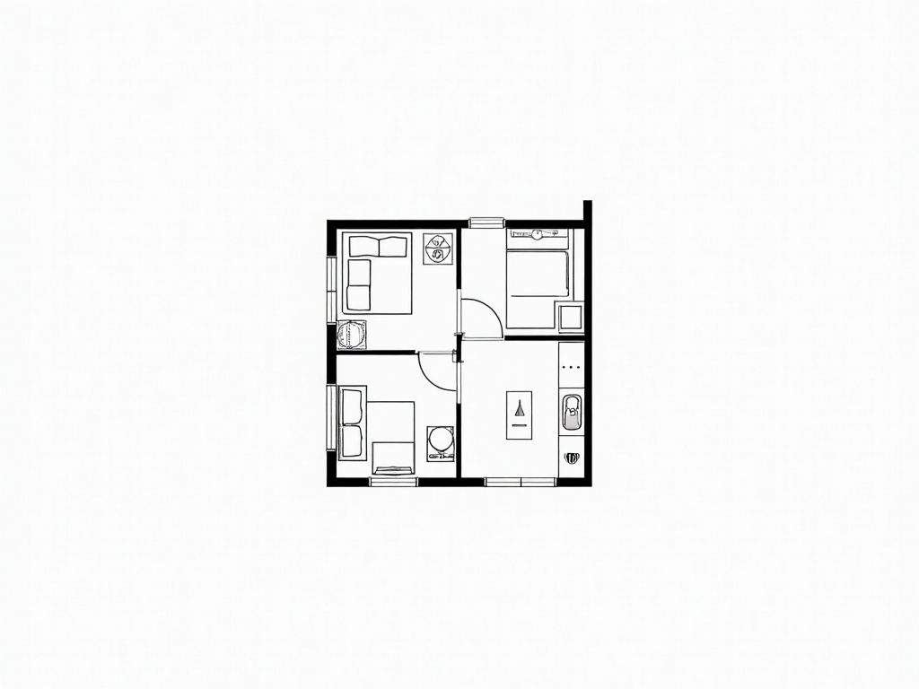 2D Plan view in the WalkMyHome builder